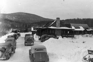 seesaws 1940s winter exterior